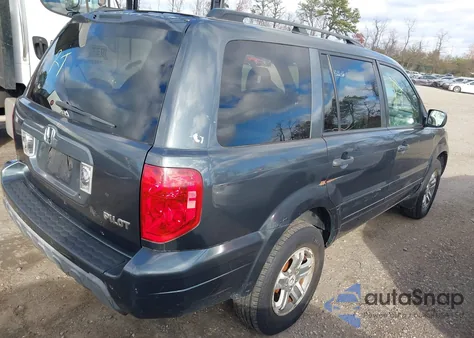 2004 Honda Pilot Ex-L from USA, damaged, VIN 2HKYF18504H597764